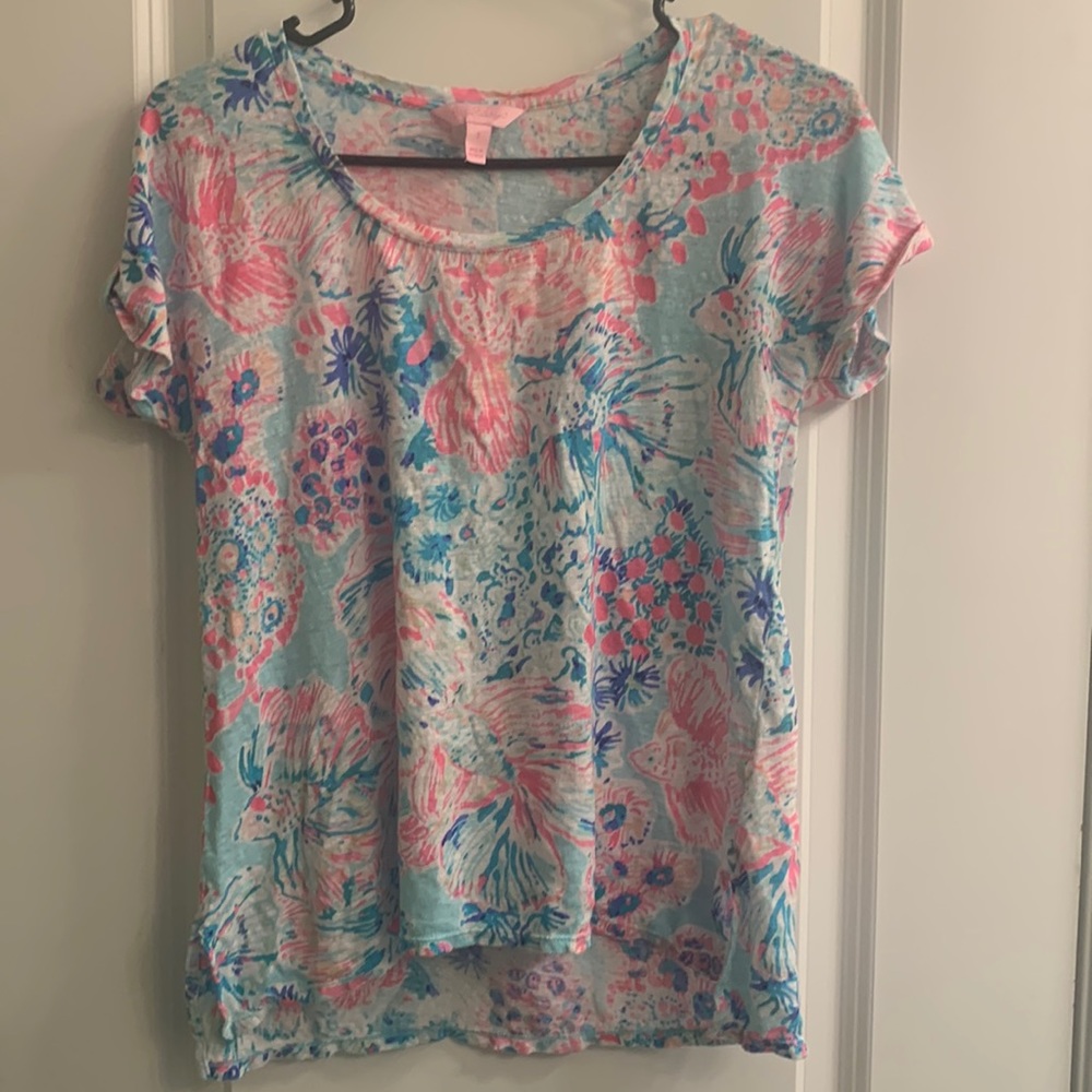 Lilly pulitzer short sleeve top